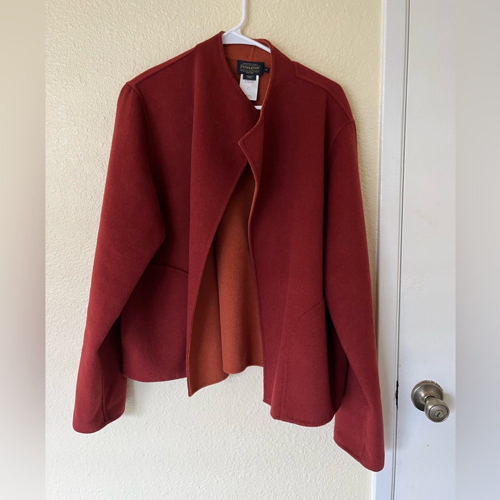 PENDLETON WOMEN'S DOUBLE FACE SHORT JACKET XL - Picture 2 of 7
